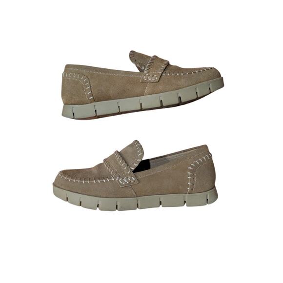 MIA Natalee Slip On Loafers Casual Brown size 8 - Picture 2 of 8